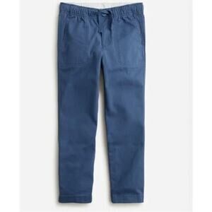 J.Crew Crewcuts Boy's Chino Dock Pant in Union Blue Size 4 New with Tags